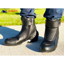 Load image into Gallery viewer, High Performance Touring Boot Waterproof with Zip and Velcro.