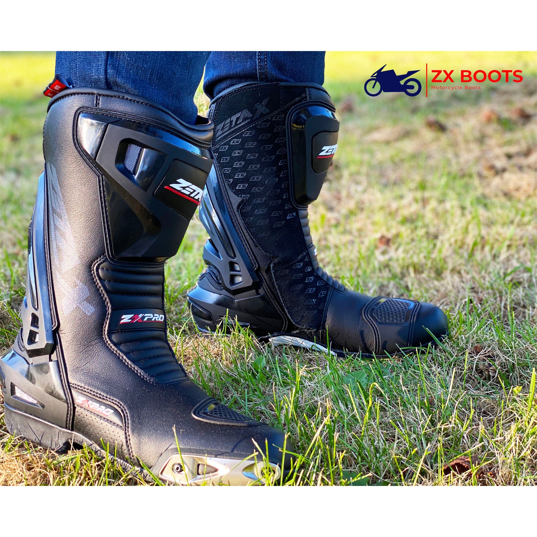 High Performance Micro Fiber CE Certified Sport Boot With Metal