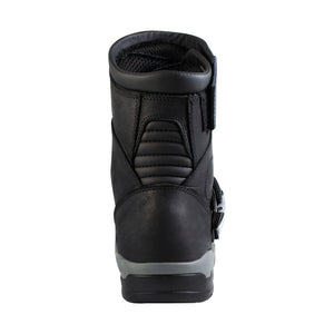 High Performance Leather Adventure Boot Waterproof membrane with a buckle and Velcro strap