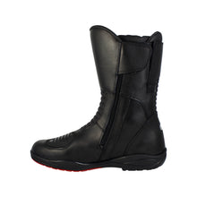 Load image into Gallery viewer, High Performance PU Coated Leather Touring Boot Waterproof with a Zip and Velcro strap