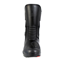 Load image into Gallery viewer, High Performance PU Coated Leather Touring Boot Waterproof with a Zip and Velcro strap