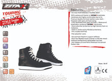 Load image into Gallery viewer, High Performance Cafe Racer Style Sneakers Waterproof Lining with Laces